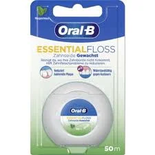 Oral-B Essential Floss vaxad tandtråd 50m