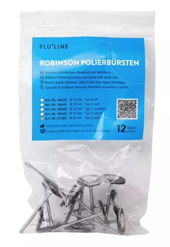 Robinson Borste Nr 12 soft Hst PluLine 12st