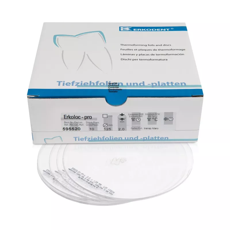 Erkoloc-pro transpa 2,0x125mm 10st