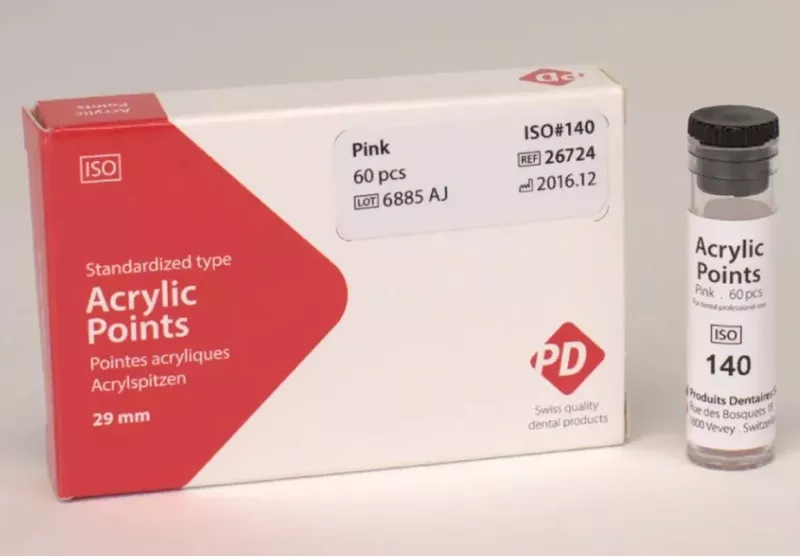 Acrylic Points ISO 140 6x10st