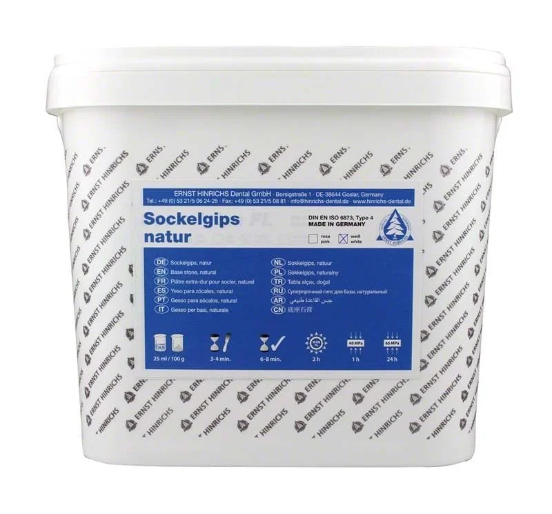 Sockelgips naturgips vit 10kg