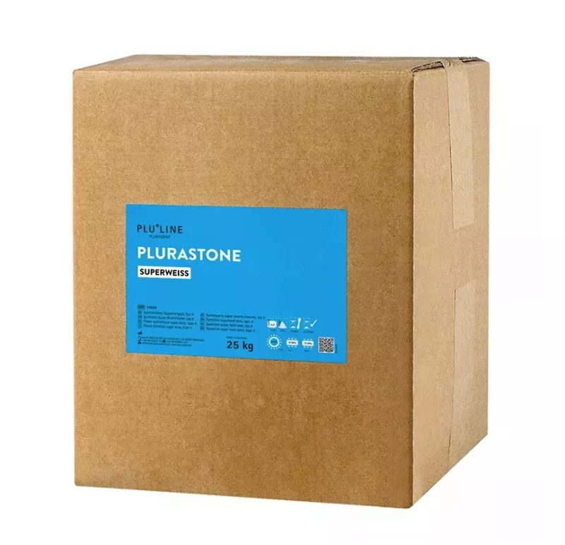 Plurastone Vit 25Kg Kartong
