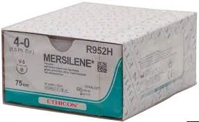 Sutur Ethicon Mersilene 4-0 grön nål V-5 36st