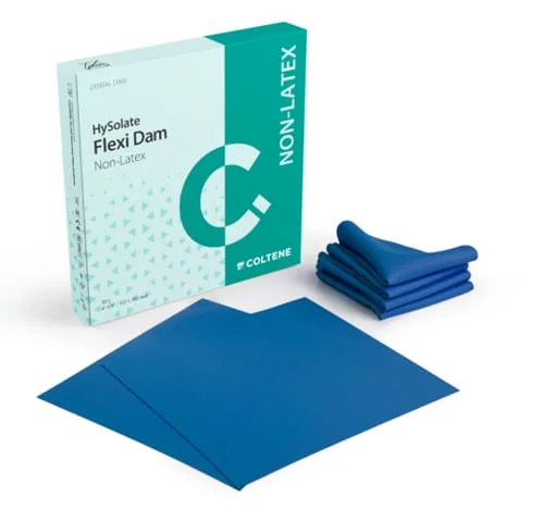 Hysolate Flexi Dam 152x152mm Non-Latex blå 30st