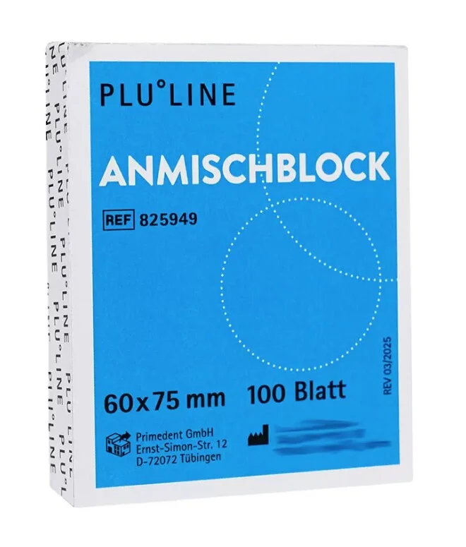 Pluline Blandningsblock 60x75mm, 100 blad