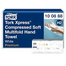 Tork Xpress H2 Multifold Pappershanddukar Vit 2040st