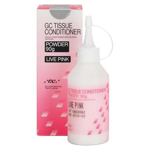 GC Tissue Conditioner Powder Live Pink 90g