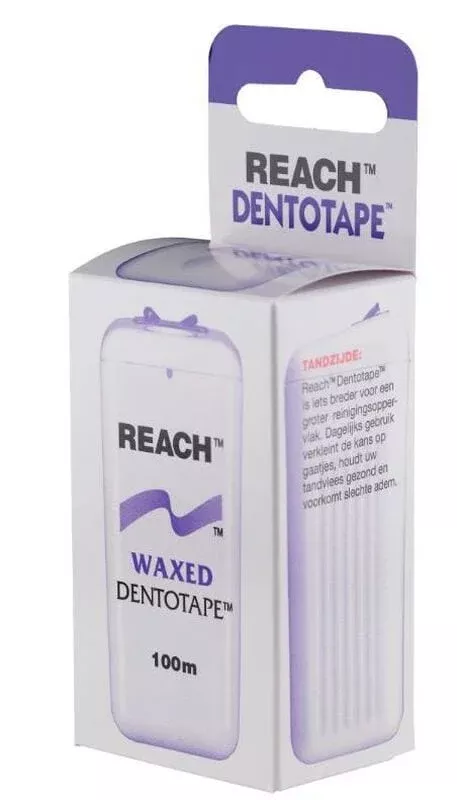 Tandtråd Dentotape i dispenser 100m