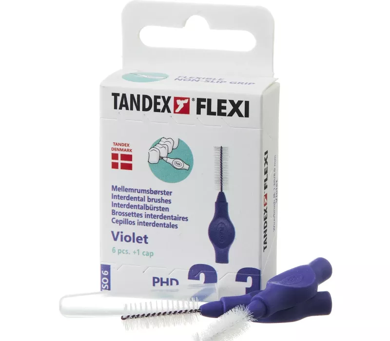Mellanrumsborste FLEXI violett 2,30mm 6st