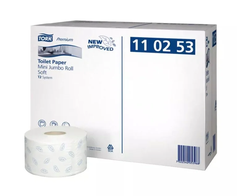 Tork Premium Toalettpapper 2-lagers 12rullar