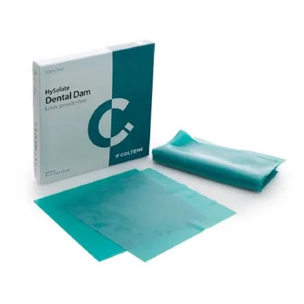 HySolate Latex Dental Dam Green heavy 127x127, 52st