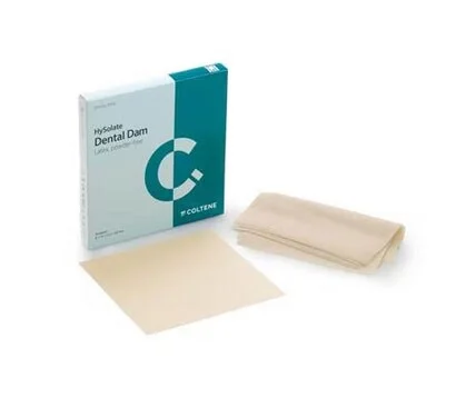 HySolate Latex Dental Dam Light medium 127x127, 52st