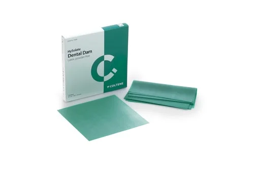 HySolate Latex Dental Dam Green heavy 152x152, 36st