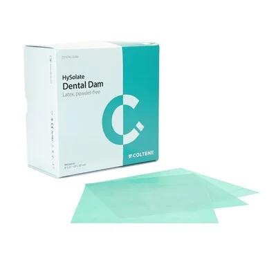 HySolate Latex Dental Dam Green medium 127x127, 364st