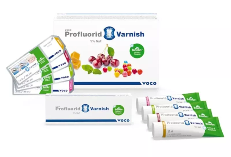 Profluorid Varnish + BioMin SingleDose mint