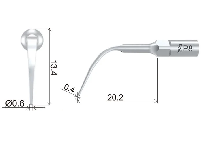 Woodpecker Tip P8 Perio EMS