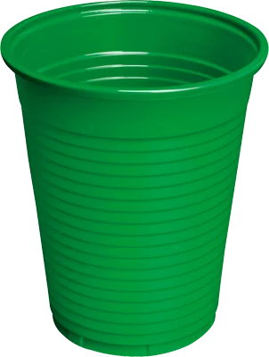 Plastbägare Monoart Grön 180ml 3000st