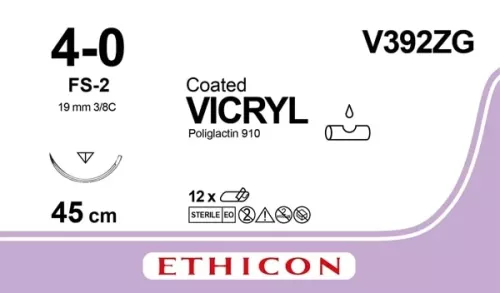 Sutur Ethicon Vicryl 4-0 violett FS-2 12st