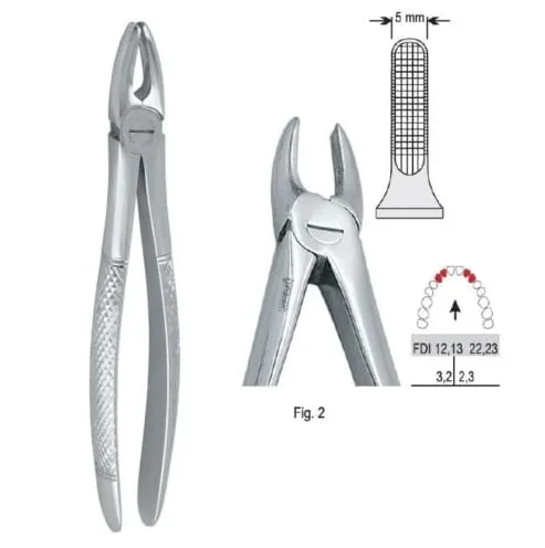 Extraktionstång European pattern fig. 2