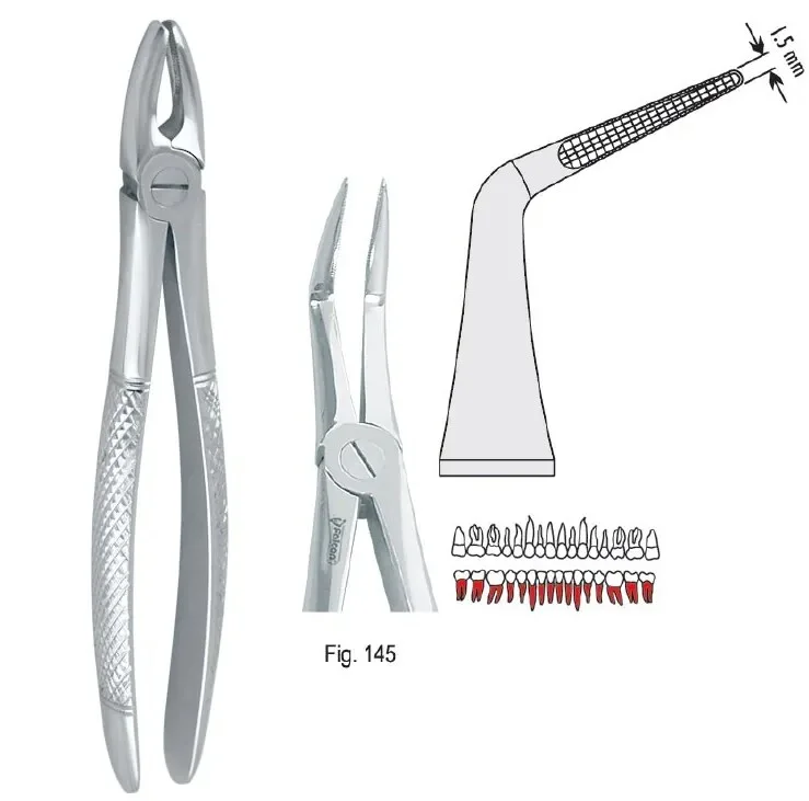 Extraktionstång European pattern fig. 145