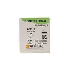 Resotex Oral DSM13 6/0 45cm 12st
