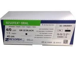 Resotex Oral GR22 4/0 45cm 12st