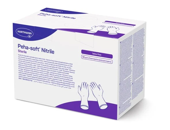 OP-handske Peha-Soft Nitril steril L 50par