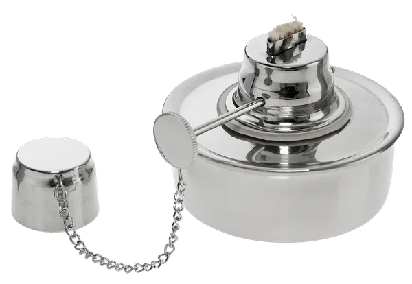 Spritlampa metall ca 60ml