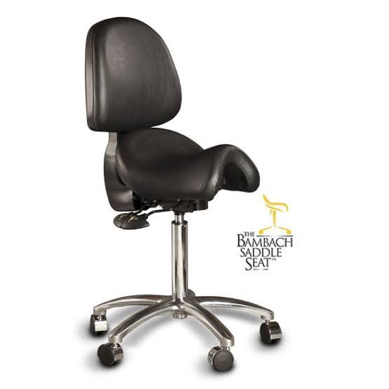 Bambach Ryggstöd Stor Vinyl Black