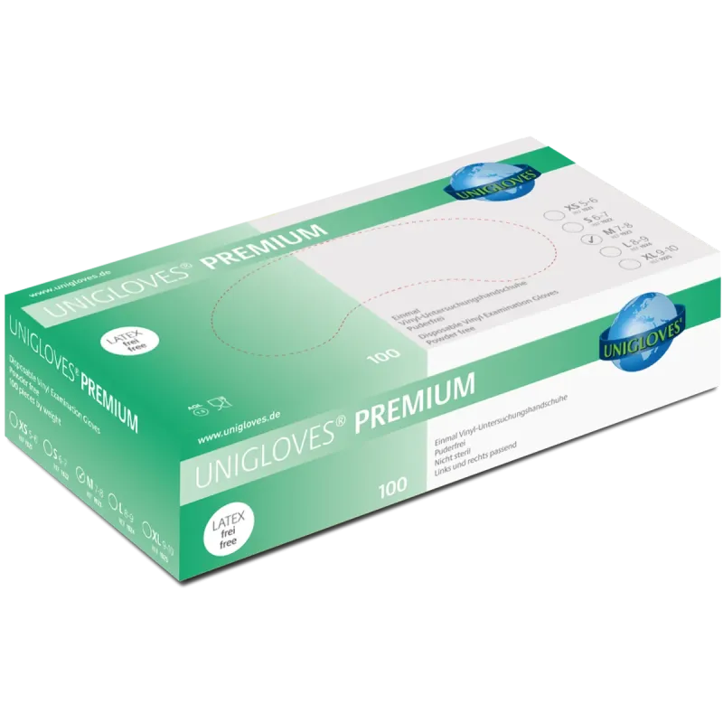 Handske Premium Vinyl M 100st