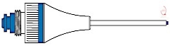 MAP Niti Shape Needle 1,30mm/2 Blå