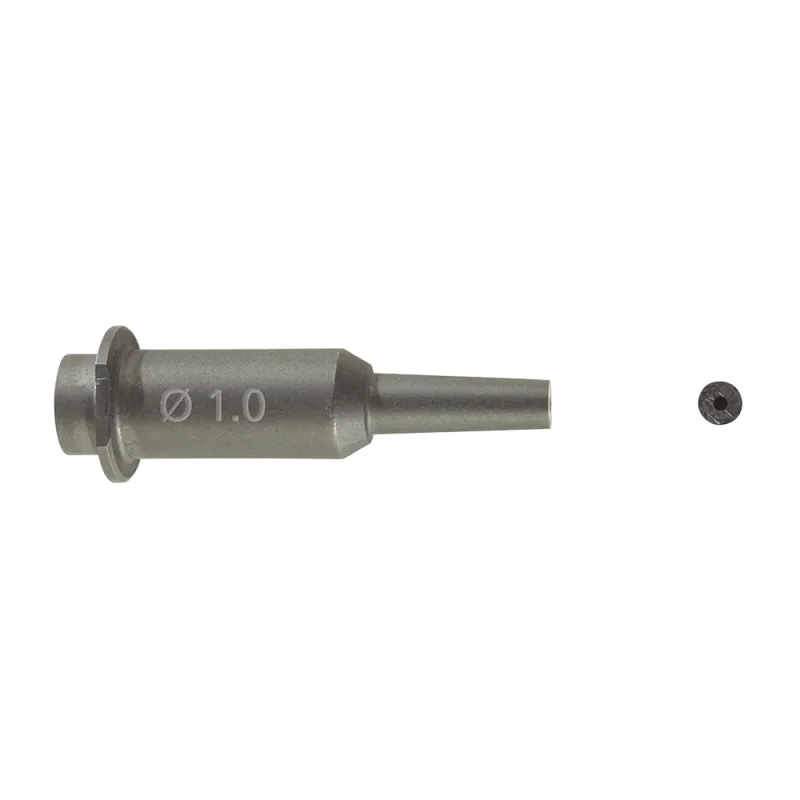 IT-Blästermunstycke 1,0mm blå