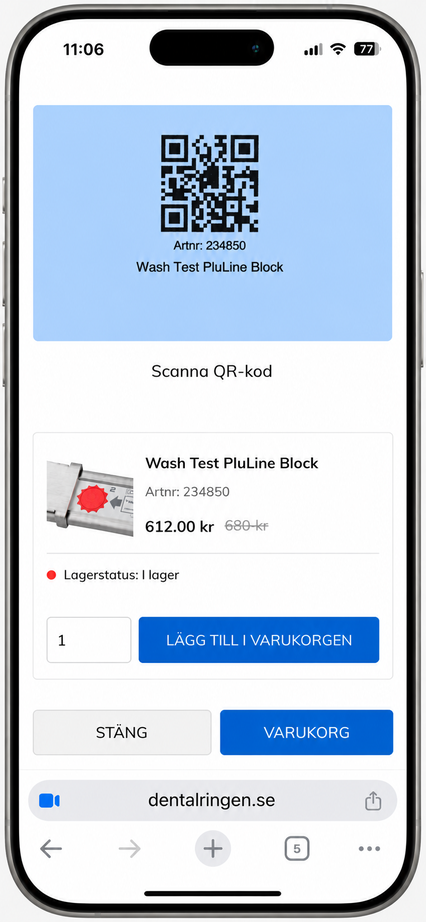 Dentalringens självscanning