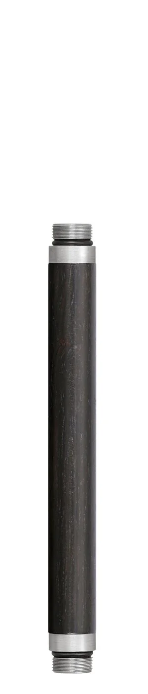 Wooden handle in ebony of Mozambique, standard