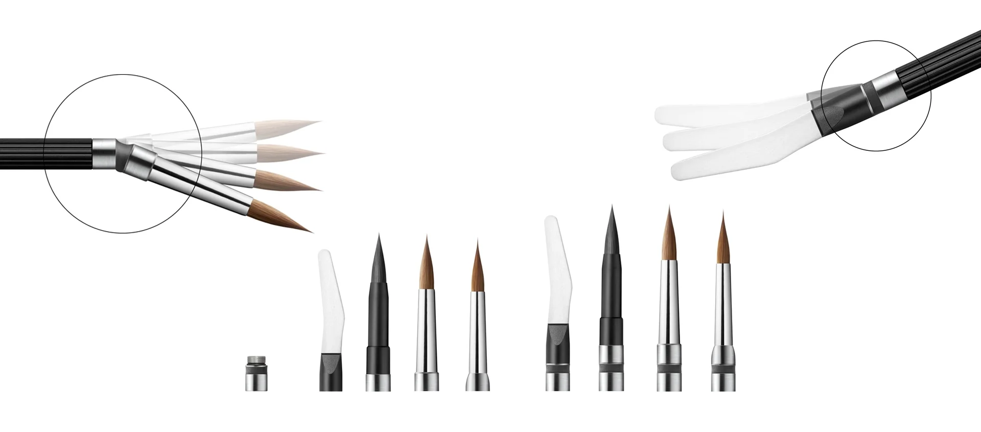 Flexible connector for instrument (2 pcs)