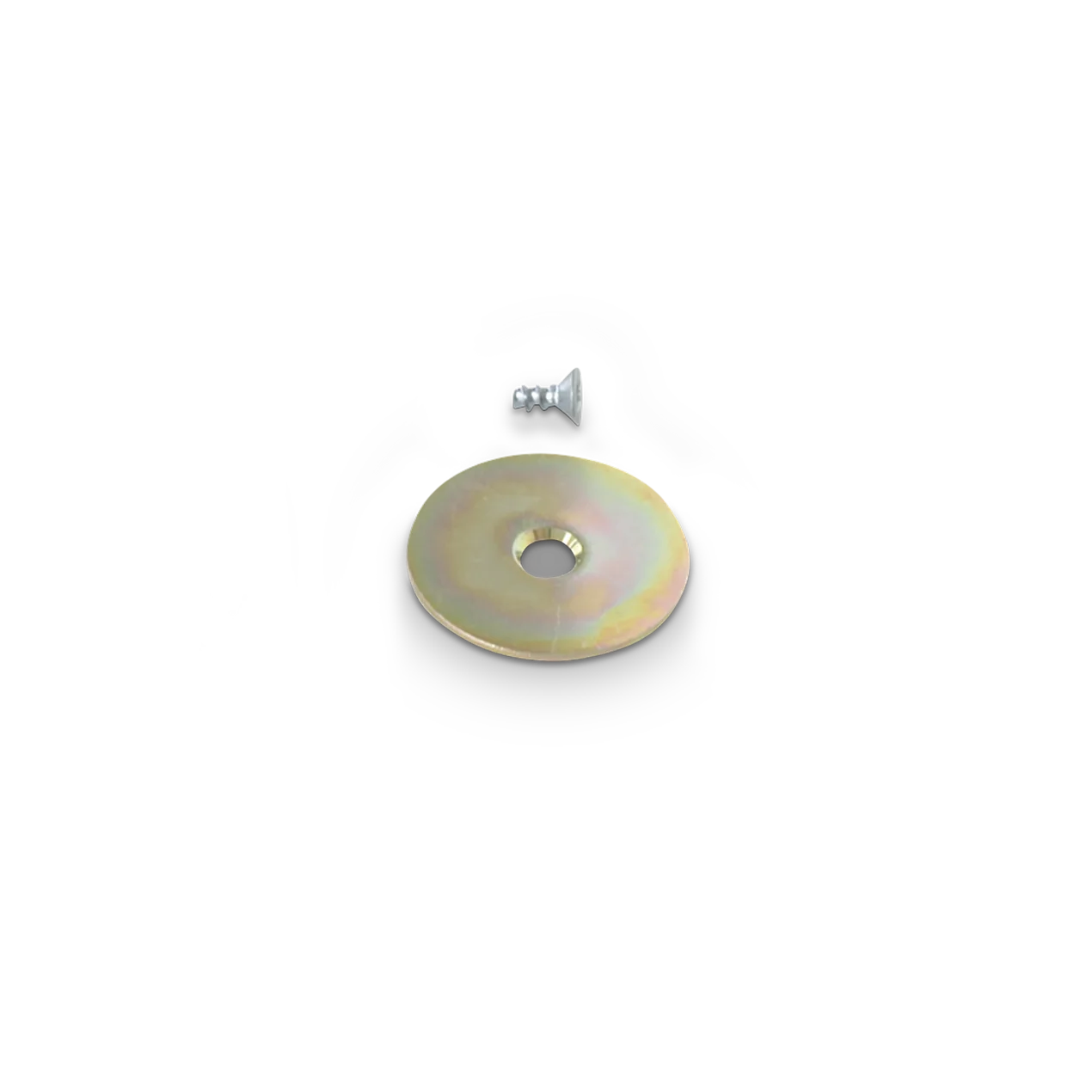 Giroform metallbricka fÃ¶r sockel