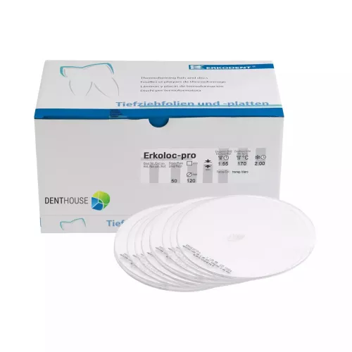 Erkoloc-pro, 3.00 mm, ò 120 mm, transparent 50 pieces