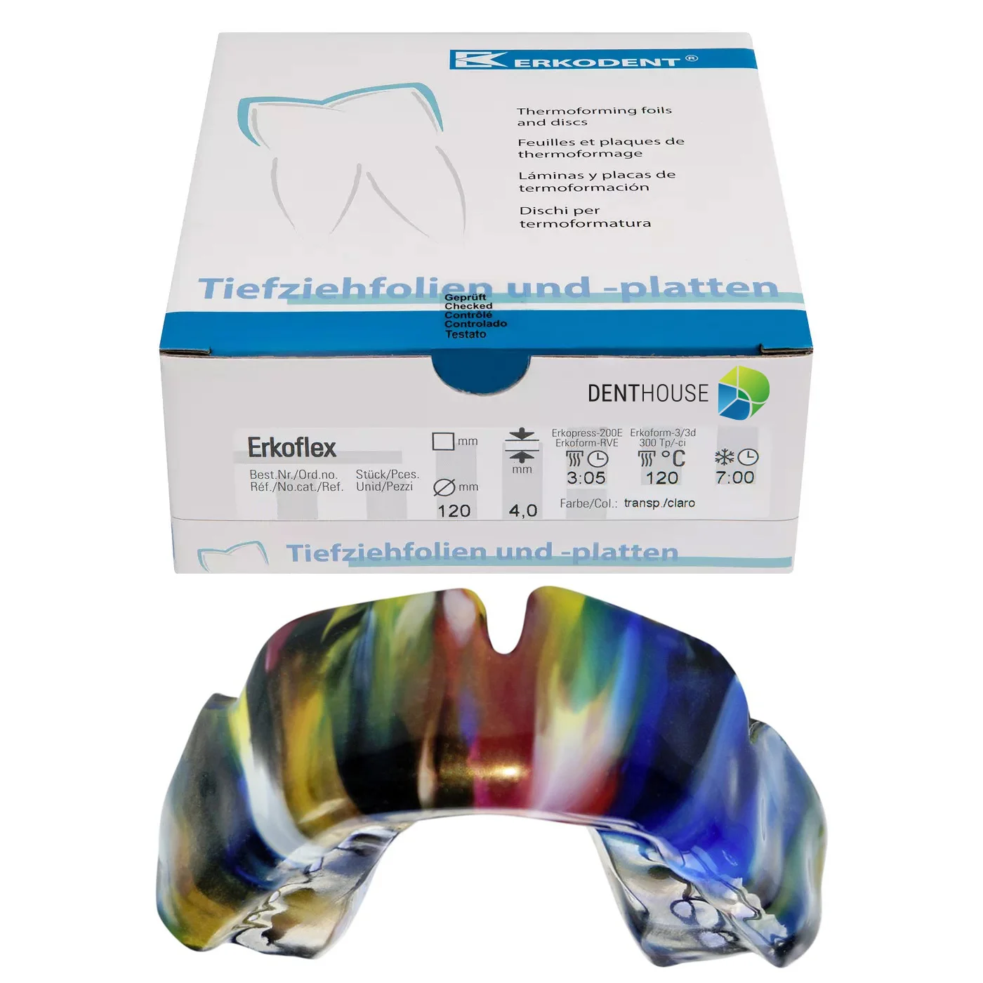 Erkoflex-freestyle, 4.00 mm, ò 120 mm, confetti 5 pieces