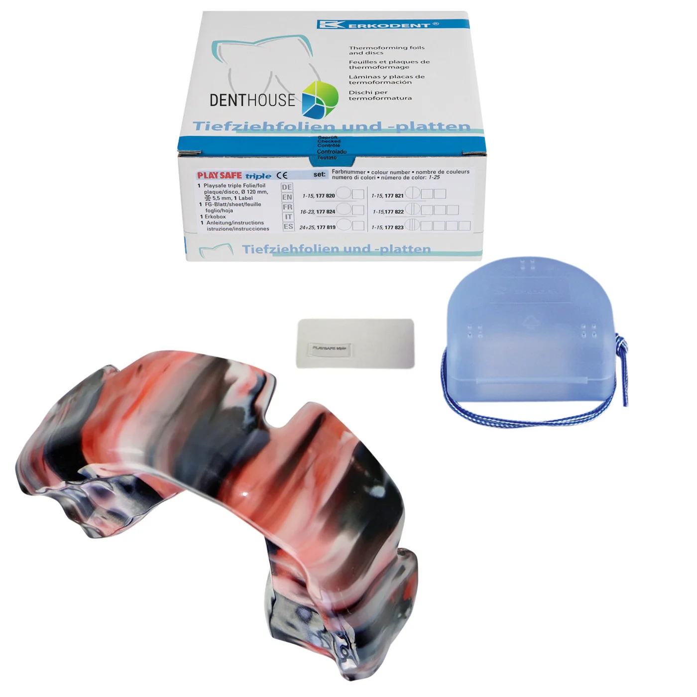 Playsafe triple LAVA 1-pack