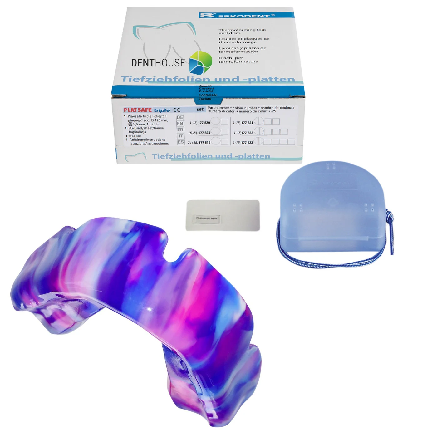 Playsafe triple set Tie-dye 1-pack