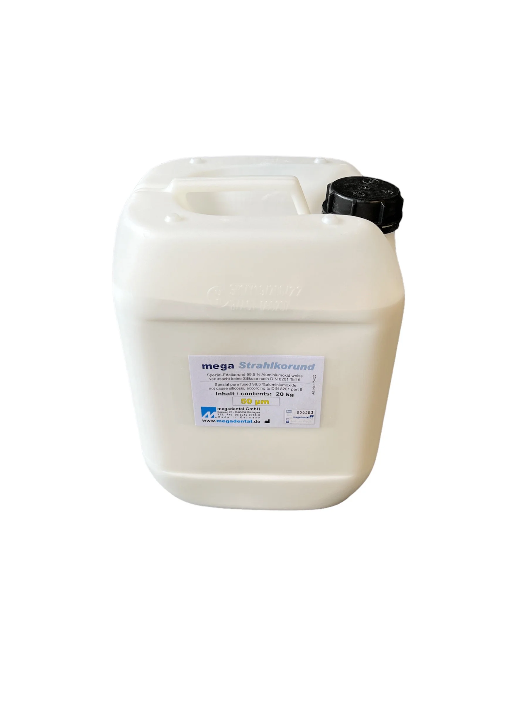 Blästersand 20kg (plastdunk), 50my