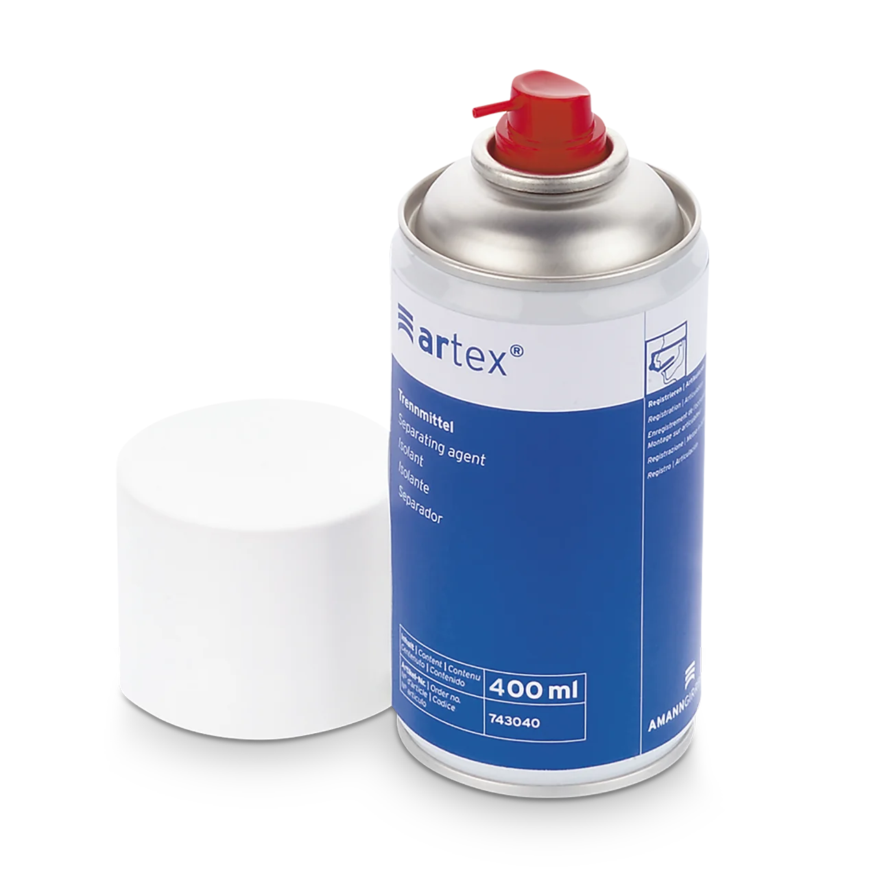 Artex separating spray