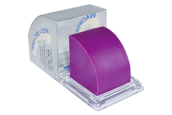 Utblockeringsvax lila. 50 g Hög smältpunkt för att blockera gipsbubblor