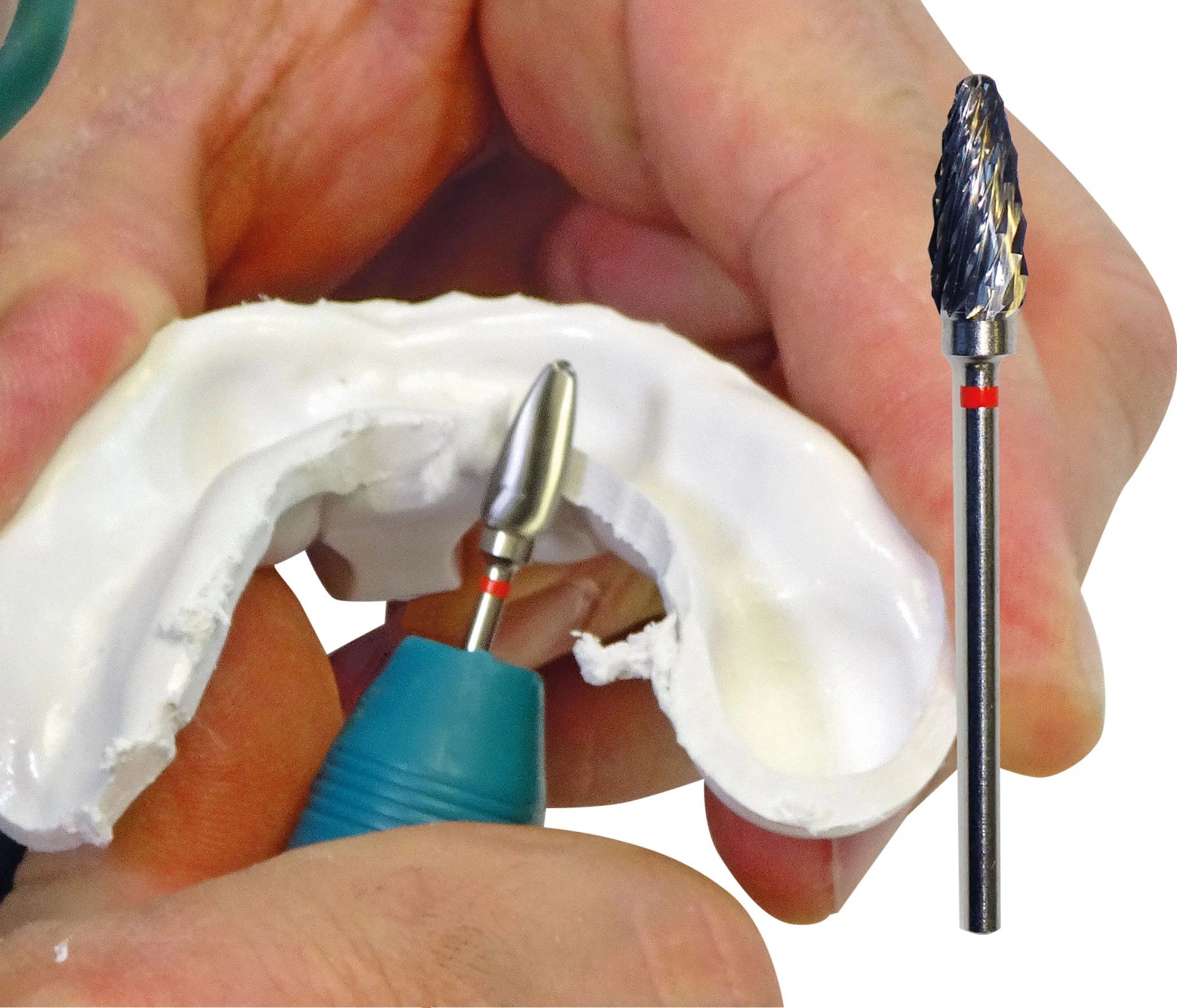 Grovmönstrad  korsskuren hårdmetallfräs, 1st