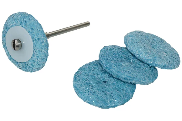 Lisko-S polishing discs, turquoise 10 pieces