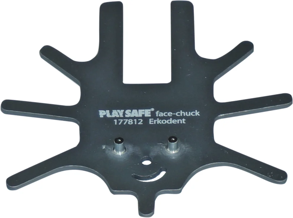 Playsafe  face-chuck spännplatta