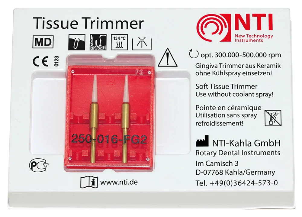 NTI - Tissue Trimmer, lång -  250-016-FG2 -  2-pack