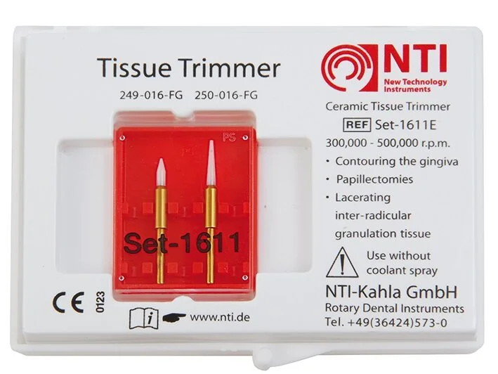 NTI - Tissue Trimmer, kort & lång -  SET-1611 -  2-pack