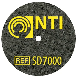 NTI - Kap/separerings trissa för ädelmetall 220Ø 0,2mm- SD7000D- 12-pack