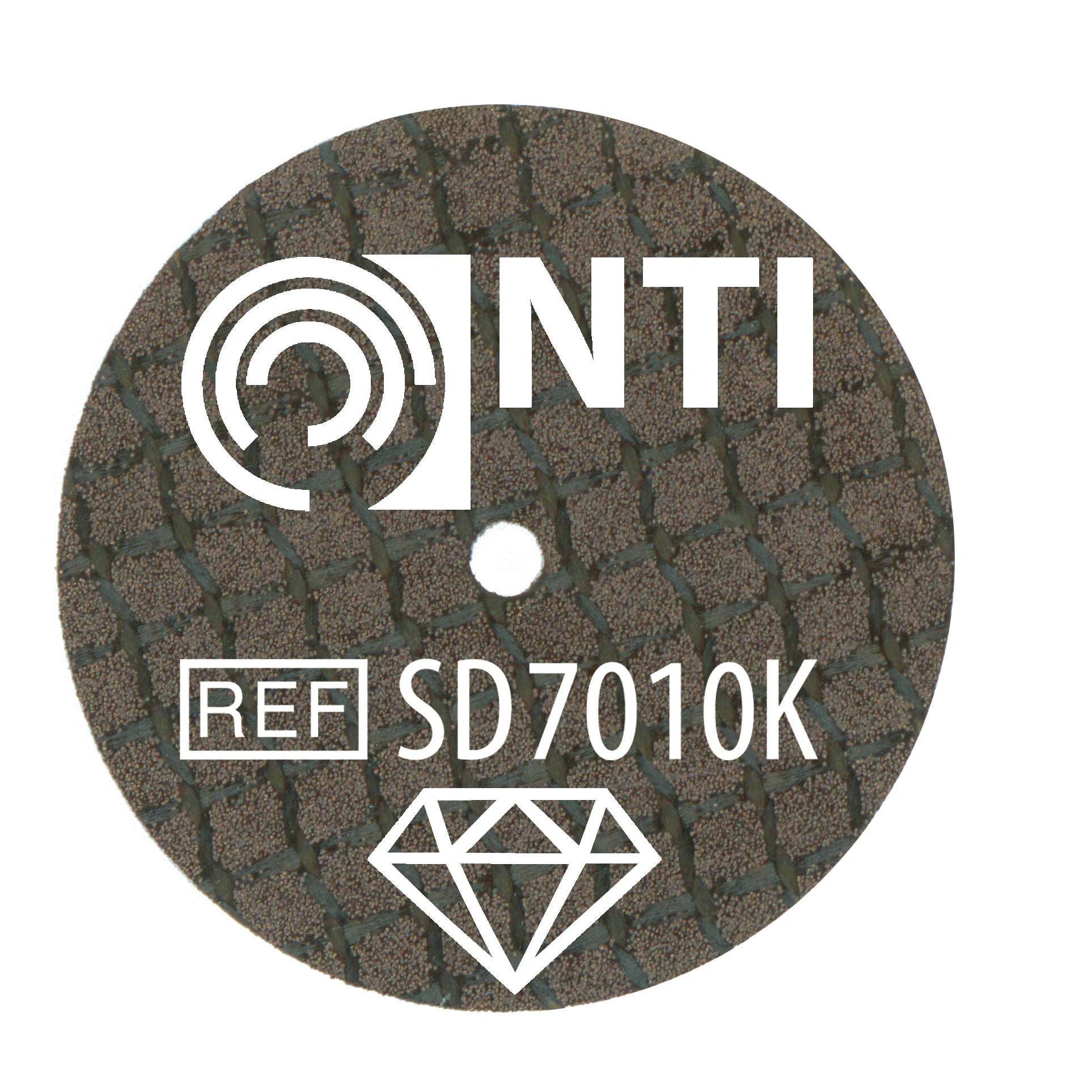 NTI - Kap/separerings trissa för keramik 220Ø 0,2mm- SD7010KD- 12-pack